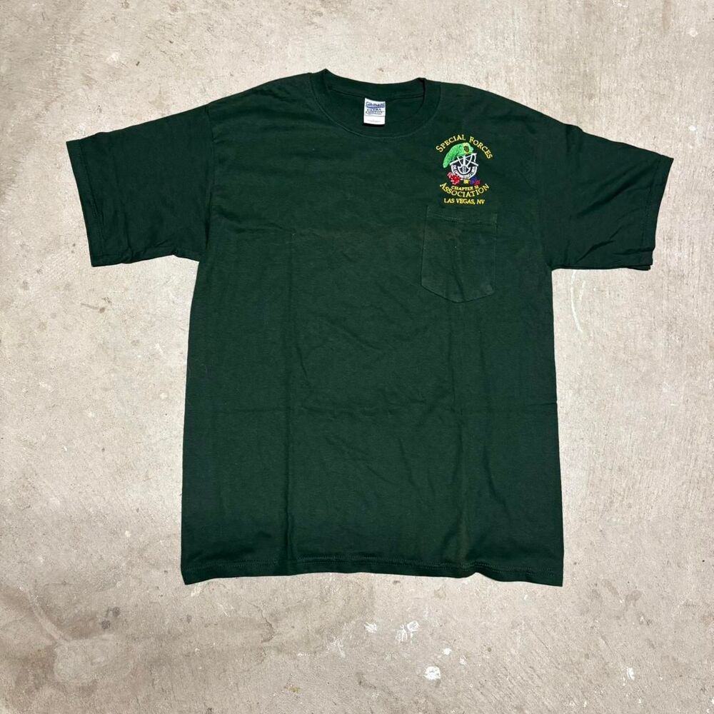 American-apparel Men's Green T-shirt